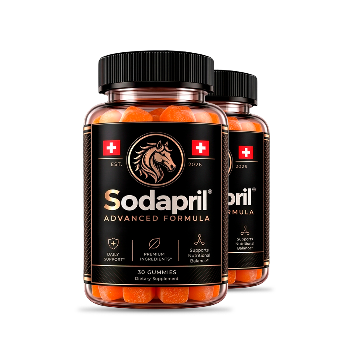 Sodapril bottles